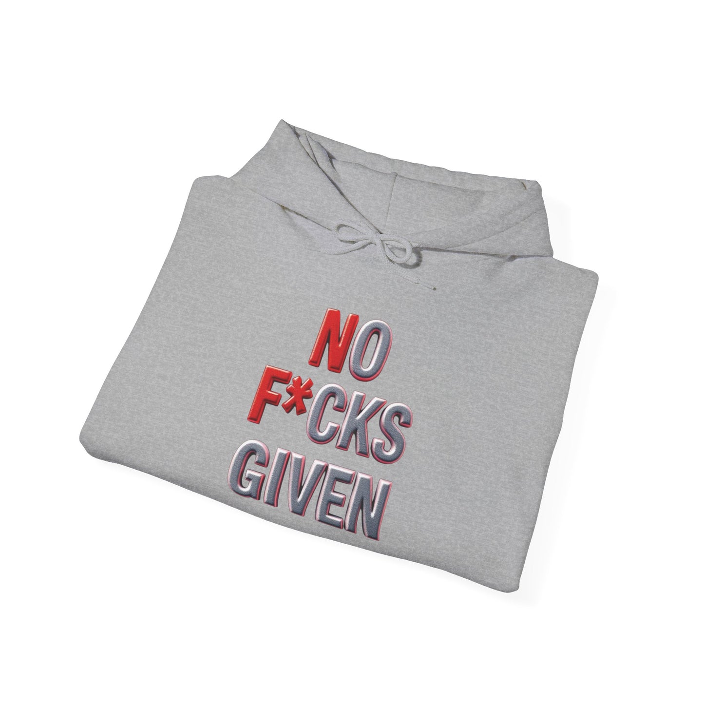Unisex Hoodie No F*cks Given by Custom Drip