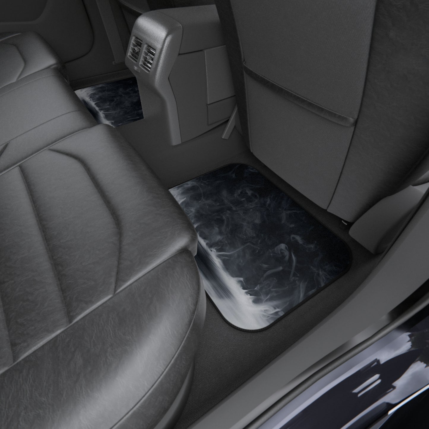 Real Smoke Exploding Car Mats (Set of 4)