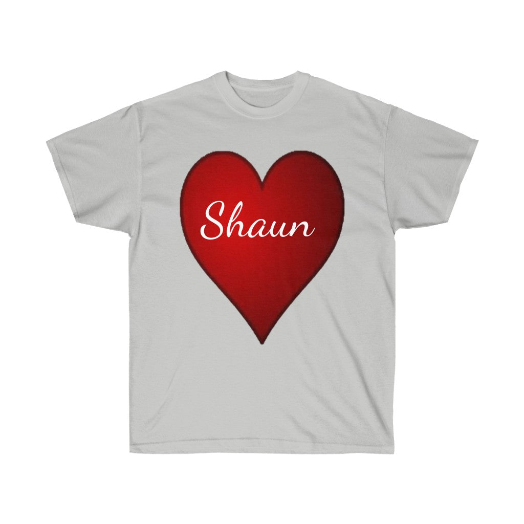 Personalized Unisex Tee, Valentine's Day Tee, Heart Tee, Love T-shirts, Personalized t-shirt, Custom t-shirts - CustomDripStore