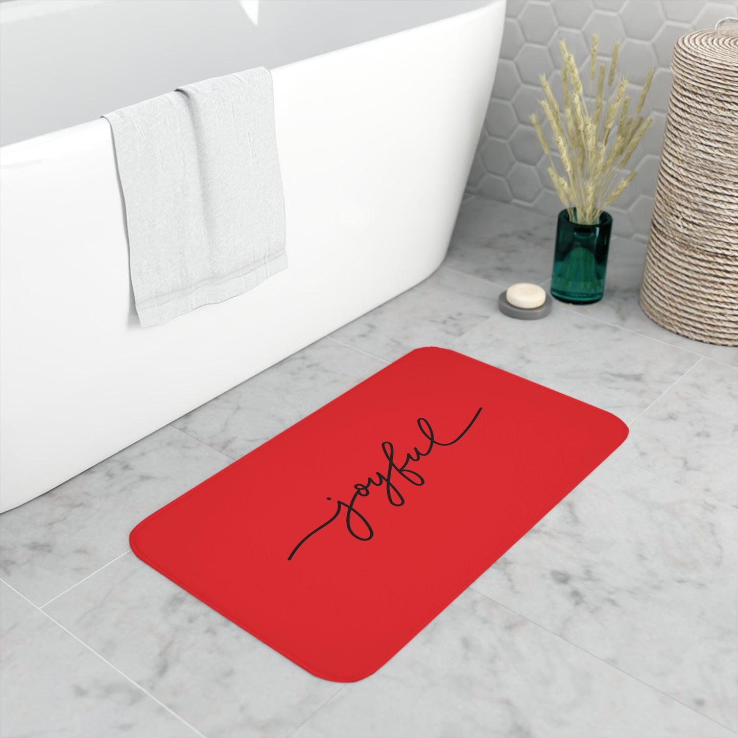 Joyful Memory Foam Bath Mat - CustomDripStore