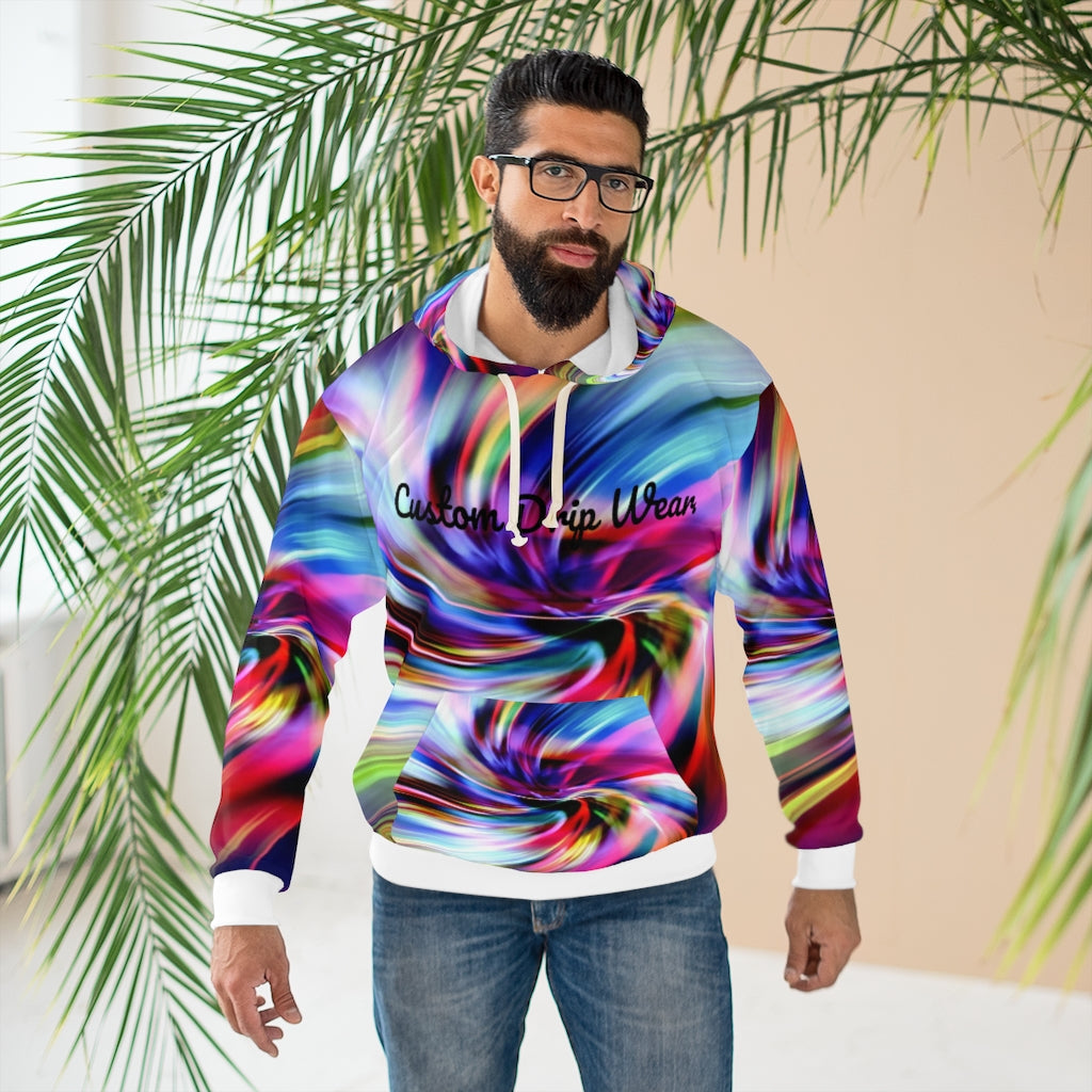 Tie Die Unisex Pullover Hoodie, Custom Hoodie, Tie Die, Graphic Hoodie - CustomDripStore