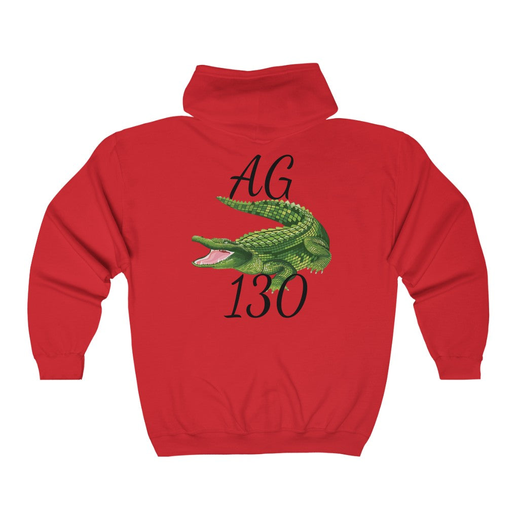 Altgeld Dirty 130 Finest Heavy Blend™ Full Zip Hooded Sweatshirt - CustomDripStore