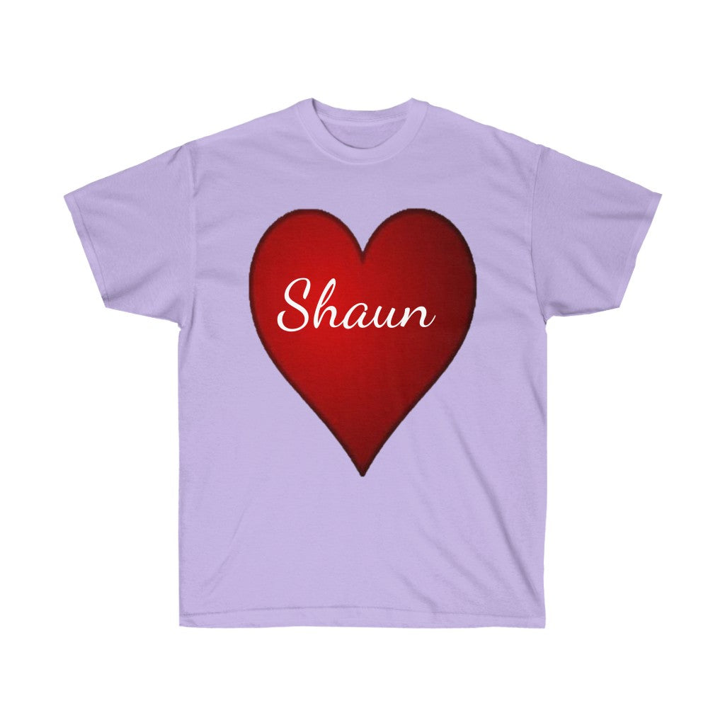 Personalized Unisex Tee, Valentine's Day Tee, Heart Tee, Love T-shirts, Personalized t-shirt, Custom t-shirts - CustomDripStore