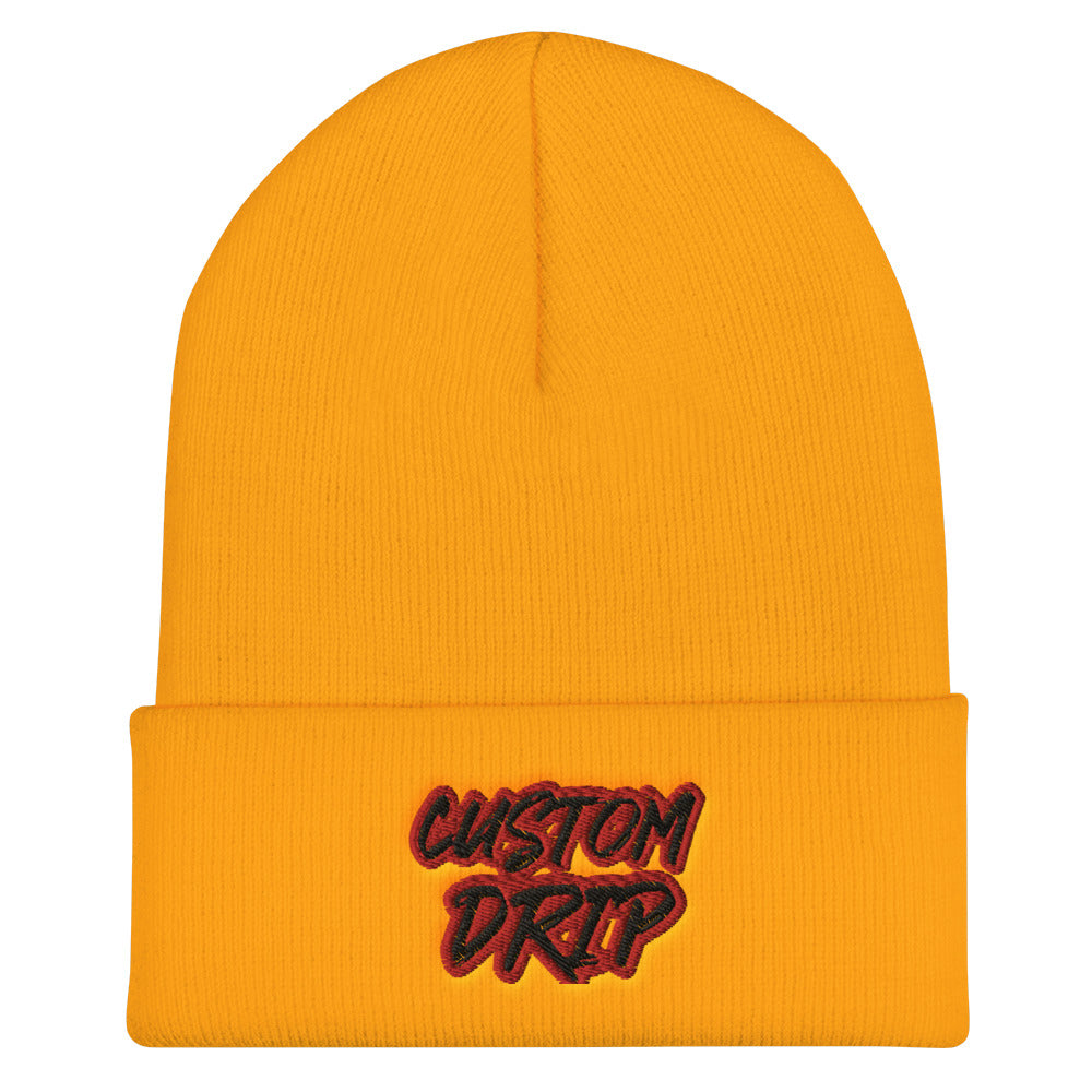 Custom Drips Cuffed Beanie - CustomDripStore