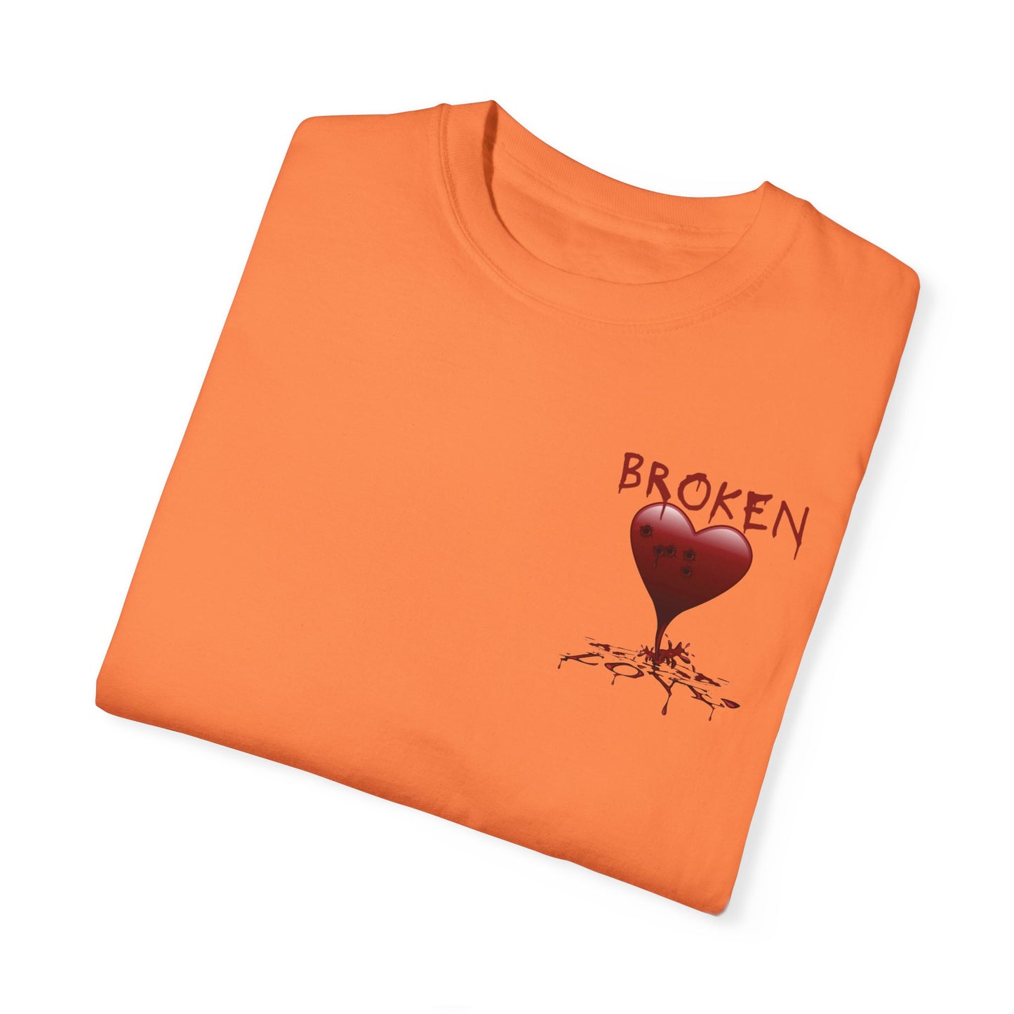 Broken Heart Unisex Garment-Dyed T-shirt