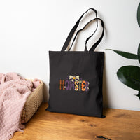 Monster Pattern Tote Bag — Cute Halloween Cotton Canvas Tote