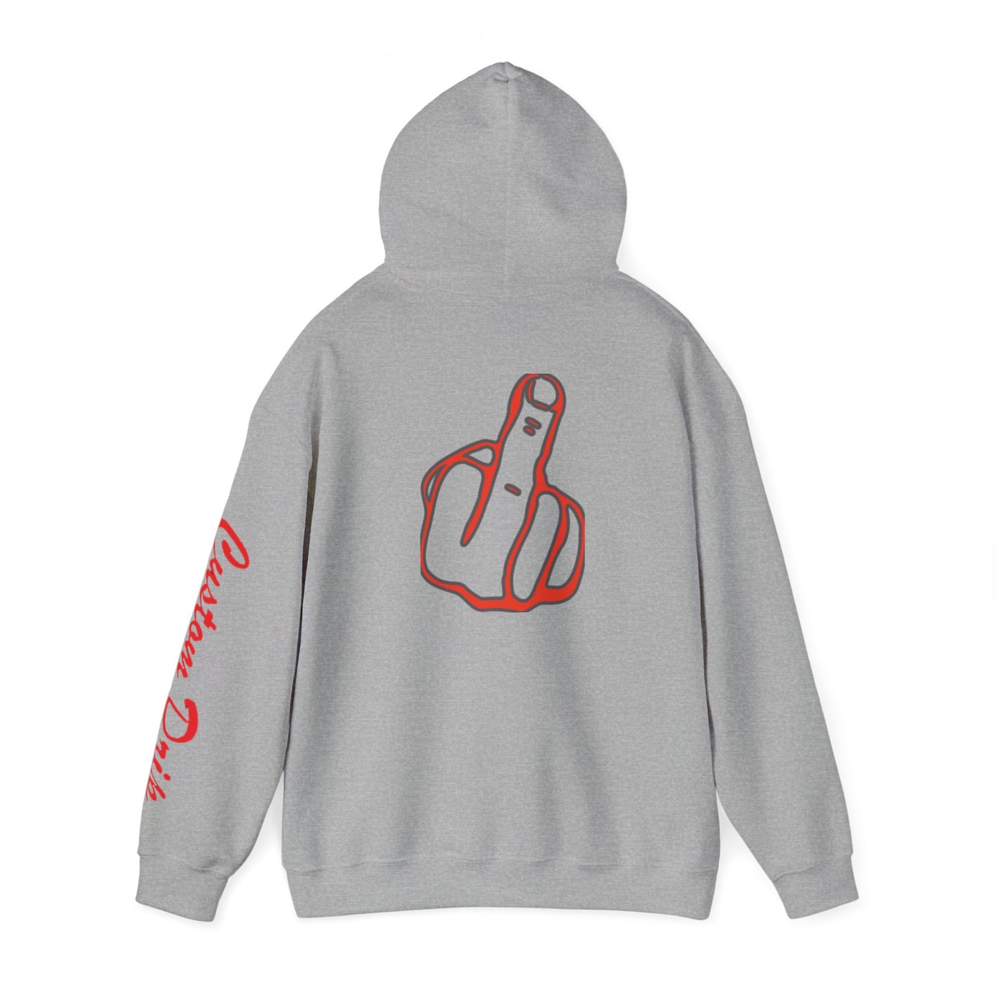 Unisex Hoodie No F*cks Given by Custom Drip