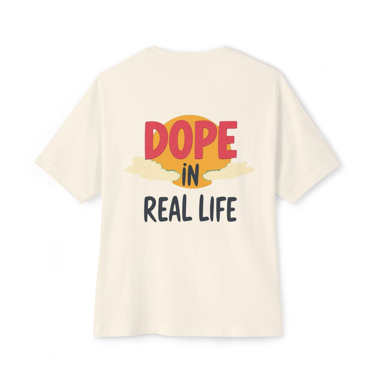 Retro Graphic Boxy T-Shirt - Dope in Real Life Tee