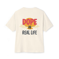 Retro Graphic Boxy T-Shirt - Dope in Real Life Tee