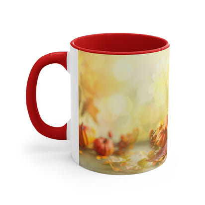 Thanksgiving Accent Coffee Mug, 11oz