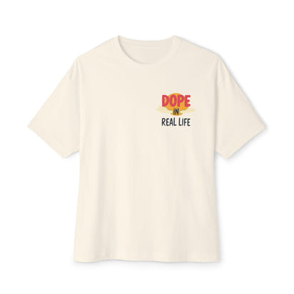 Retro Graphic Boxy T-Shirt - Dope in Real Life Tee