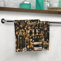 Gold Luxe 'Good Things Happen in a Clean Space' Face Towel