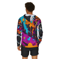 Men's Sports Skull Warmup Hoodie