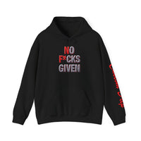 Unisex Hoodie No F*cks Given by Custom Drip