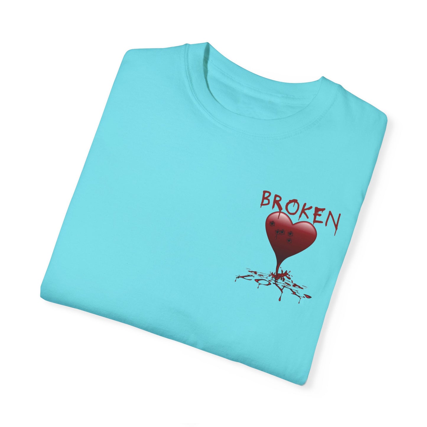 Broken Heart Unisex Garment-Dyed T-shirt