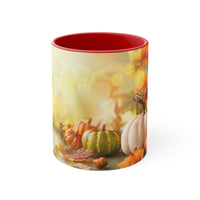 Thanksgiving Accent Coffee Mug, 11oz