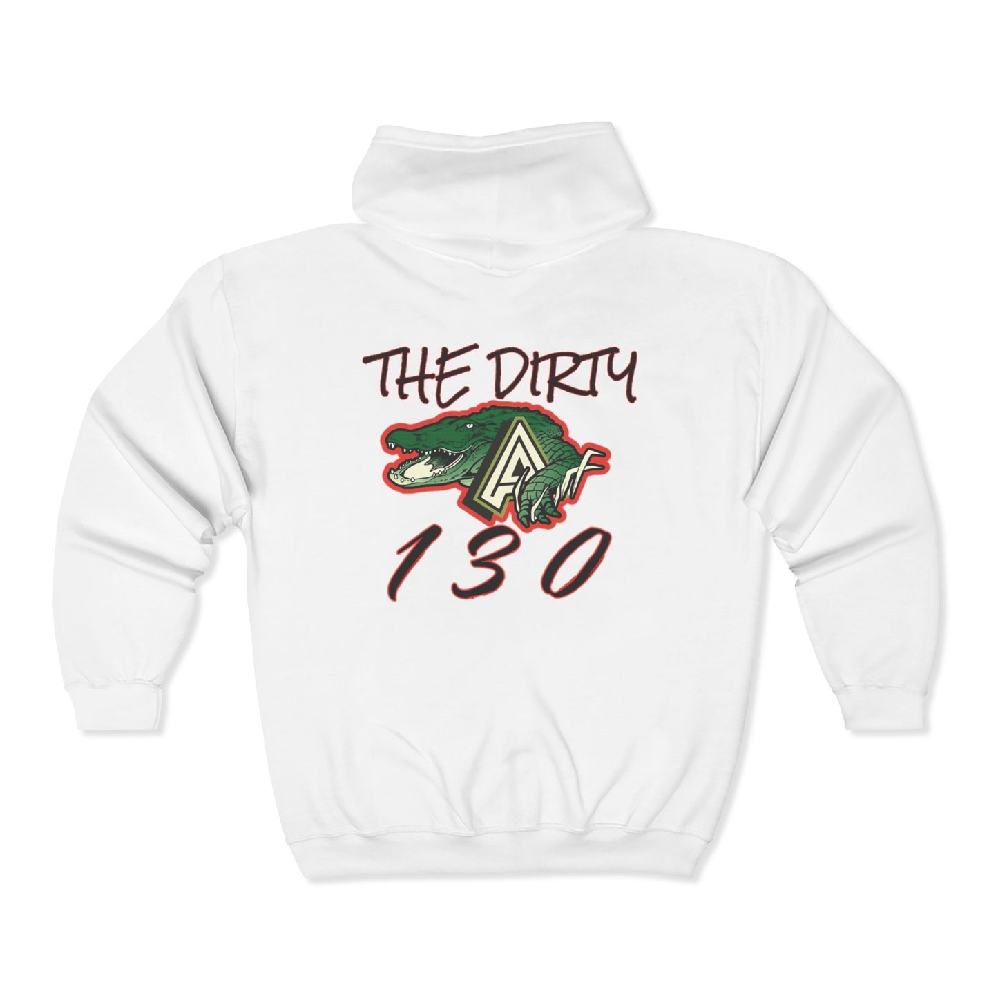 Hoodie - Altgeld Gardens Dirty 130 Urban Vibes Zip Hooded Sweatshirt