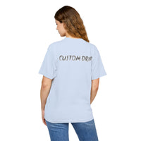 Ark Design with Custom Drip Logo on Back - Unisex Urban Heavy Tee