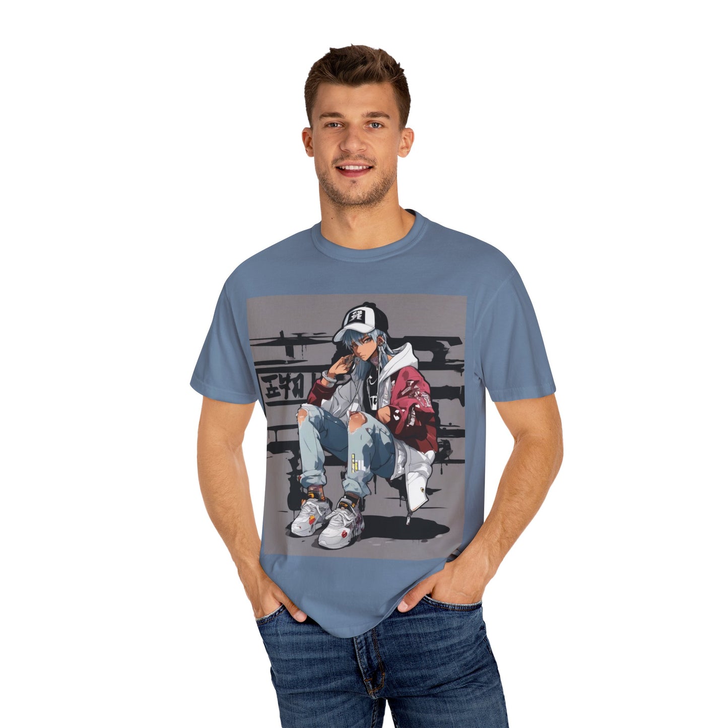 Street Art Unisex Garment-Dyed T-Shirt - Cool Urban Style Tee