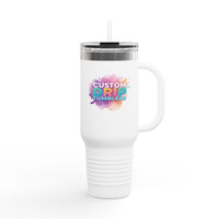 Stainless Steel Tumbler Insulated Travel Mug 40oz Custom Drip Design