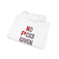 Unisex Hoodie No F*cks Given by Custom Drip