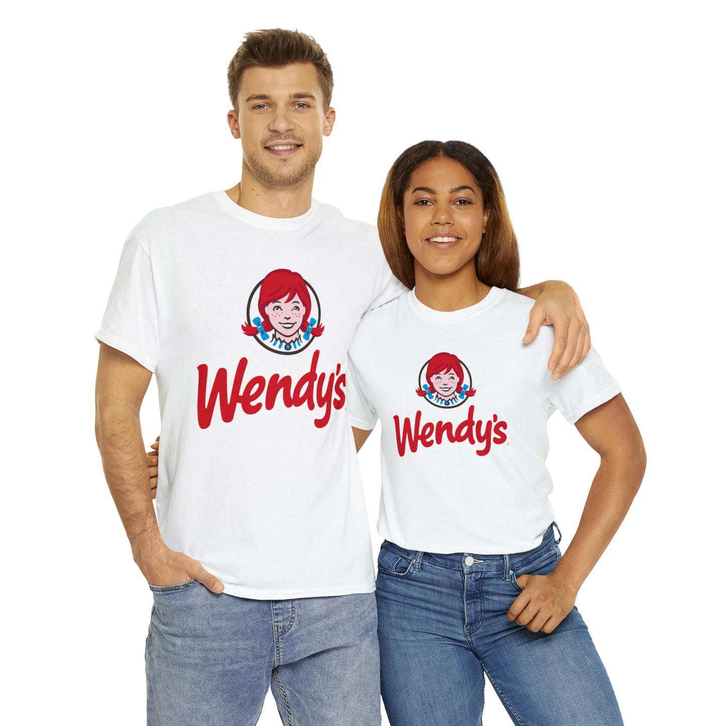 Wendy's Logo Unisex Heavy Cotton Tee