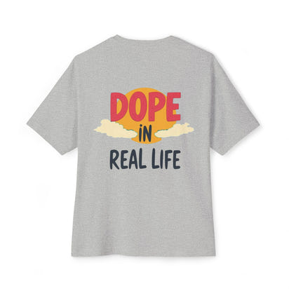 Retro Graphic Boxy T-Shirt - Dope in Real Life Tee