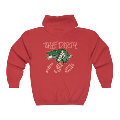 The Dirty 130 Unisex Heavy Blend™ Full Zip Hooded Sweatshirt