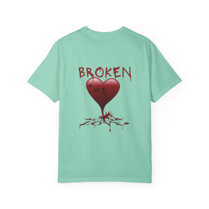 Broken Heart Unisex Garment-Dyed T-shirt