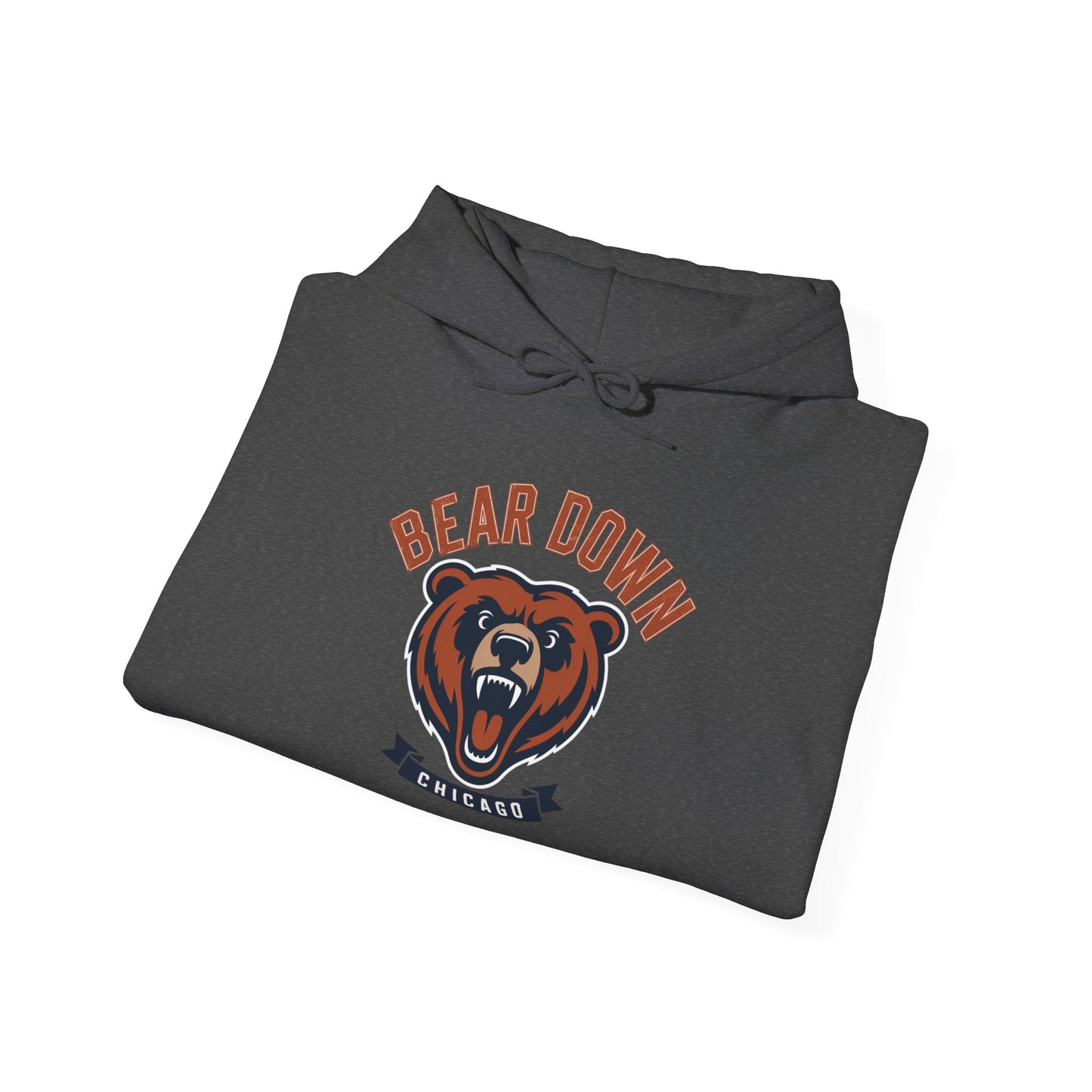 Chicago Bear Down Hoodie — Cozy Team-Inspired Hoodie