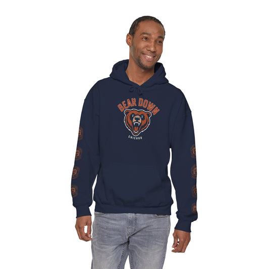 Chicago Bear Down Hoodie — Cozy Team-Inspired Hoodie