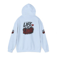 Life Is Love Hoodie — Inspirational Graphic Sweatshirt