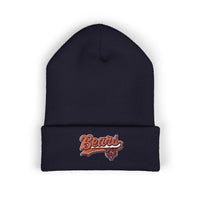 Chicago Bears Embroidered Beanie — Classic Cuffed Knit Cap
