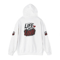 Life Is Love Hoodie — Inspirational Graphic Sweatshirt