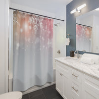 Snow Flakes Shower Curtains