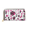 Sassy Skull Zipper Wallet