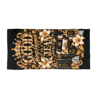 'Good Things Happen in a VIP Space' Gold Crown Luxury Pool & Beach Towel