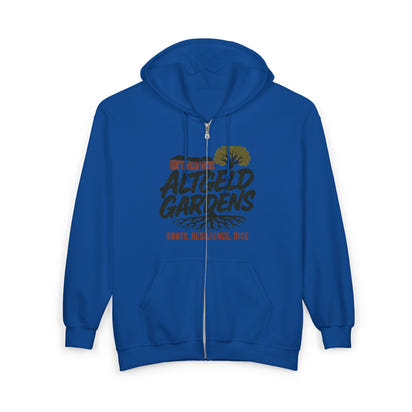 Hoodie - Altgeld Gardens Dirty 130 Urban Vibes Zip Hooded Sweatshirt