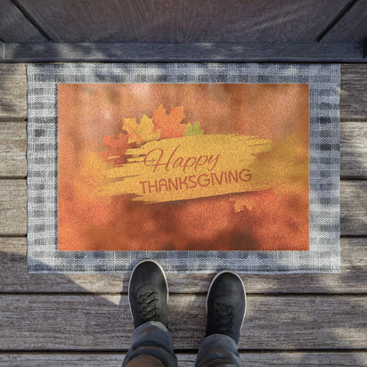 Happy Thanksgiving Doormat