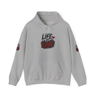 Life Is Love Hoodie — Inspirational Graphic Sweatshirt