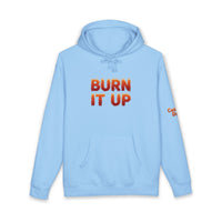Burn It Up Hoodie — Fiery Skull Motorcycle Graphic Sweatshirt