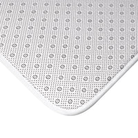 Good Things Happen in a Clean Space Bath Mat — Luxury Gold Bathroom Rug