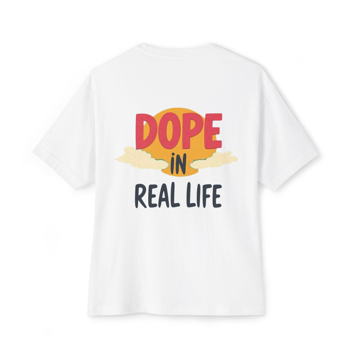 Retro Graphic Boxy T-Shirt - Dope in Real Life Tee
