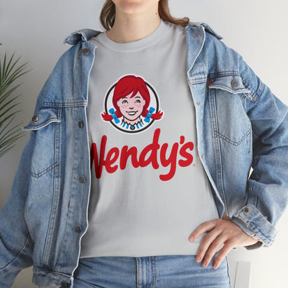 Wendy's Logo Unisex Heavy Cotton Tee