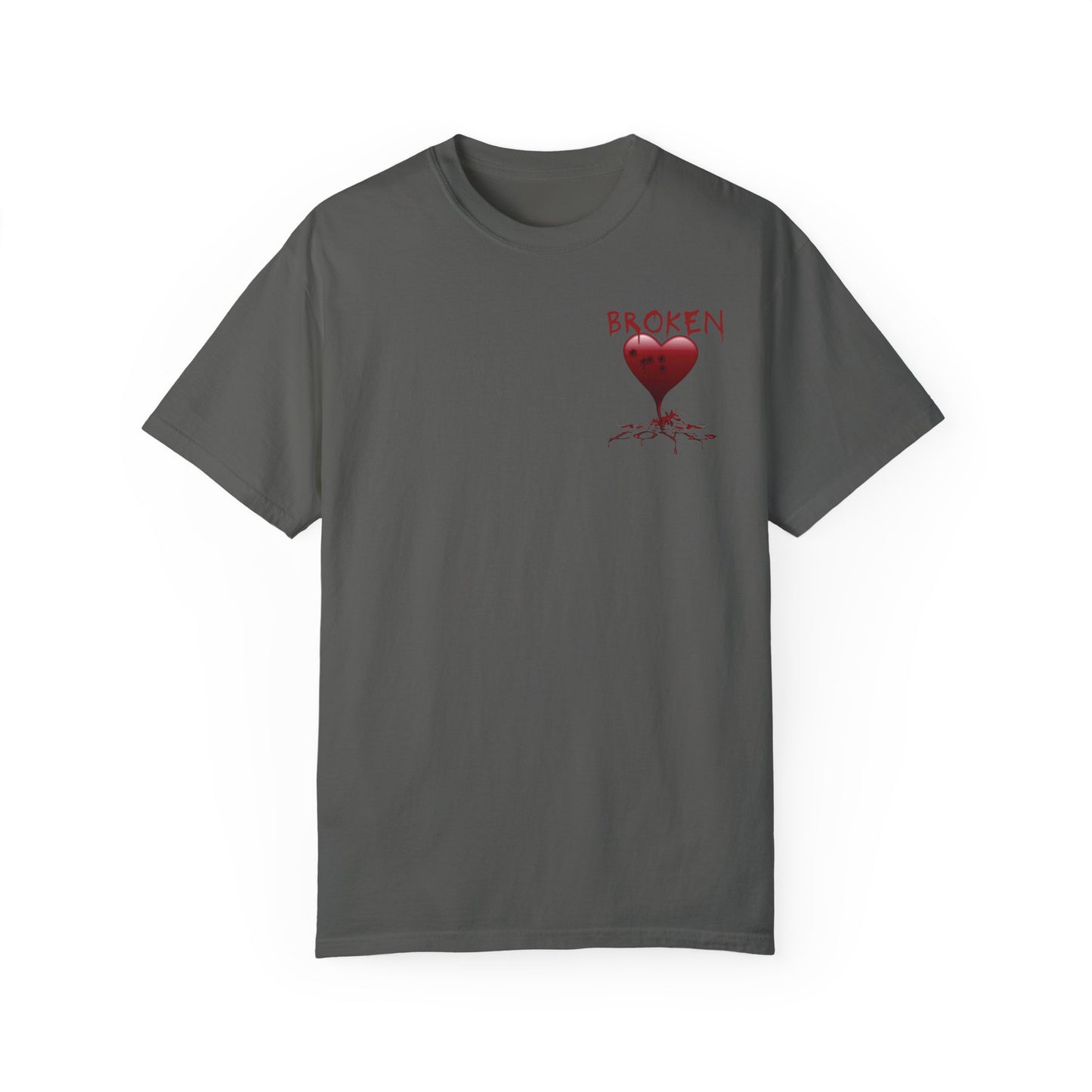 Broken Heart Unisex Garment-Dyed T-shirt