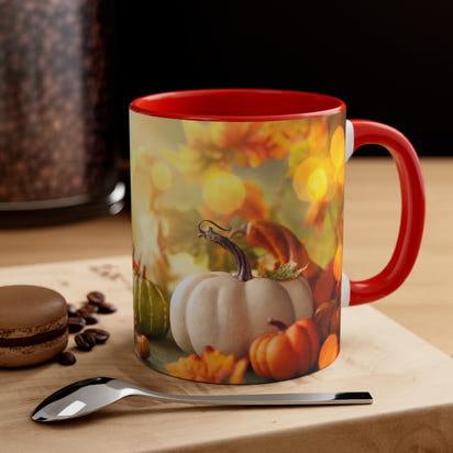 Thanksgiving Accent Coffee Mug, 11oz