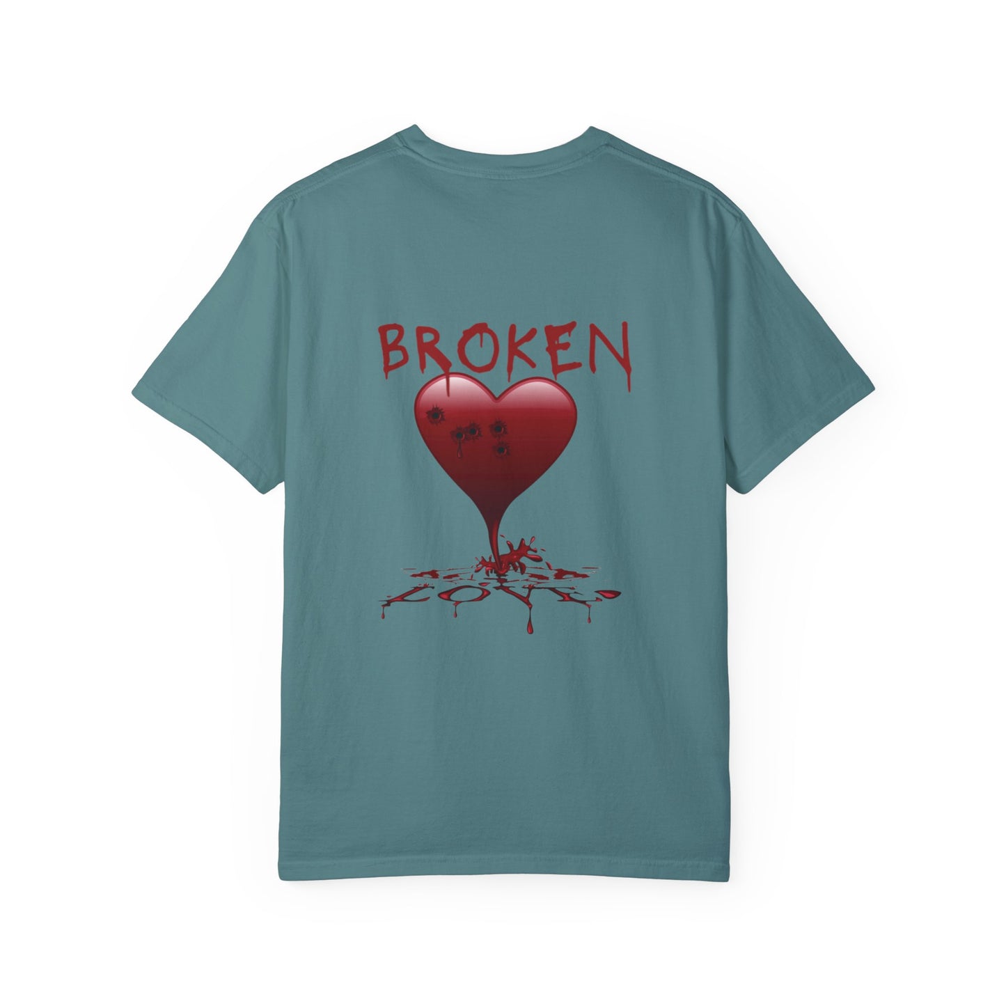 Broken Heart Unisex Garment-Dyed T-shirt