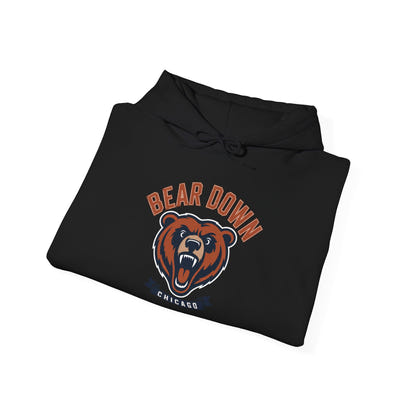 Chicago Bear Down Hoodie — Cozy Team-Inspired Hoodie