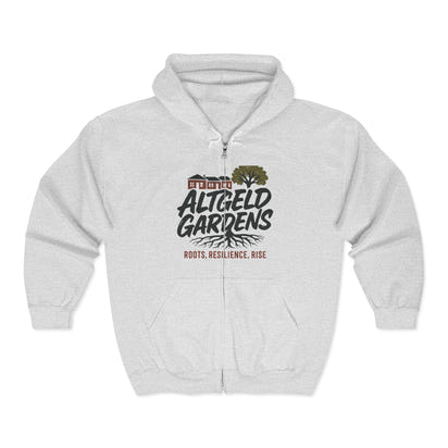 Hoodie - Altgeld Gardens Dirty 130 Urban Vibes Zip Hooded Sweatshirt