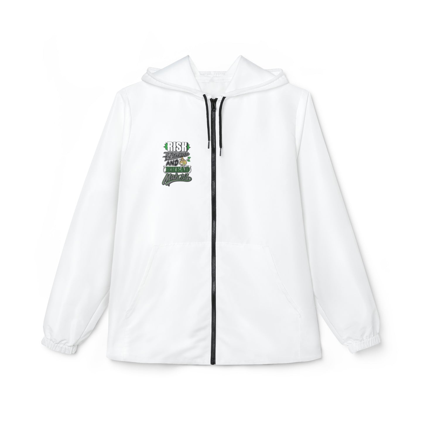 Risk Takers and Bread Makers Windbreaker Jacket